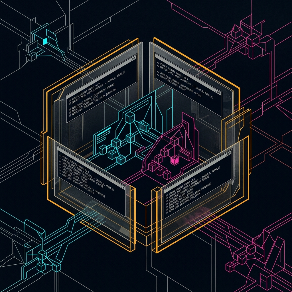 The Cognitive Assembly Line: Eradicating Semantic Debt with the Atomic Agentic Fabric